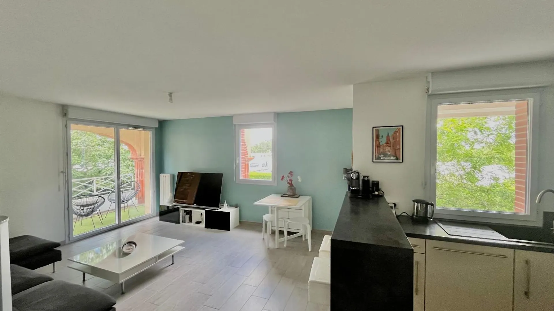 Appartement Calme Avec Belle Vue Colomiers